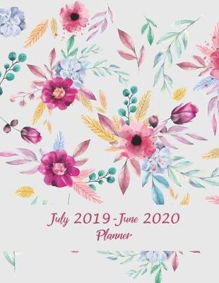 Book cover for July 2019-June 2020 Planner