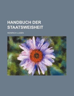 Book cover for Handbuch Der Staatsweisheit