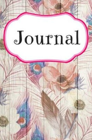 Cover of Flower With Feather Leaves Journal