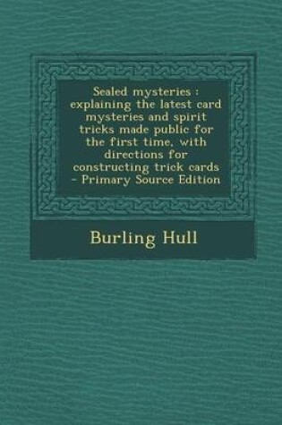 Cover of Sealed Mysteries