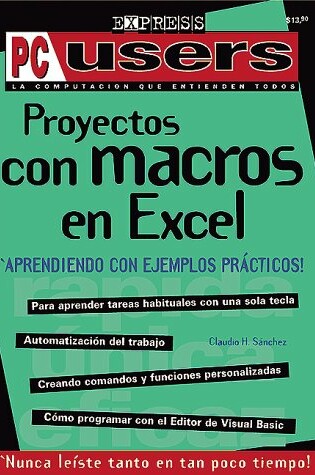 Cover of Proyectos Con Macros en Excel
