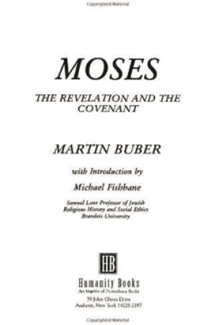 Cover of Moses