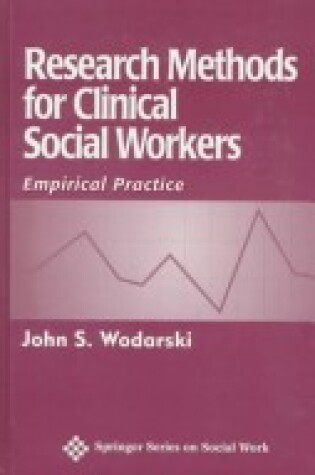 Cover of Research Methods for Clinical Social Workers