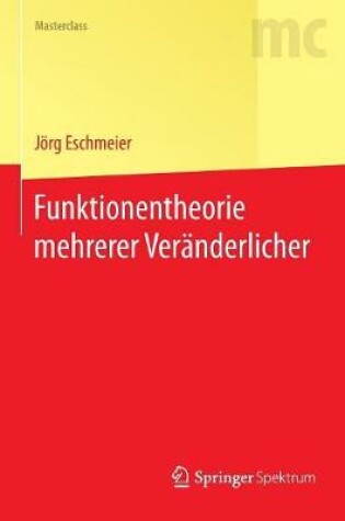 Cover of Funktionentheorie Mehrerer Veranderlicher