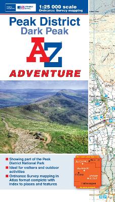 Book cover for Dark Peak Adventure Atlas