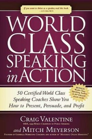 Cover of World Class Speaking in Action