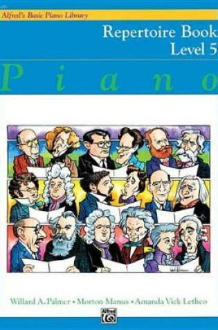 Cover of Alfreds Basic Piano Library Repertoire Book 5