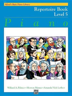 Cover of Alfreds Basic Piano Library Repertoire Book 5