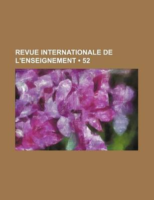 Book cover for Revue Internationale de L'Enseignement (52)