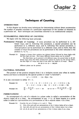 Cover of Schaum's Outline of Probability