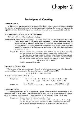 Book cover for Schaum's Outline of Probability