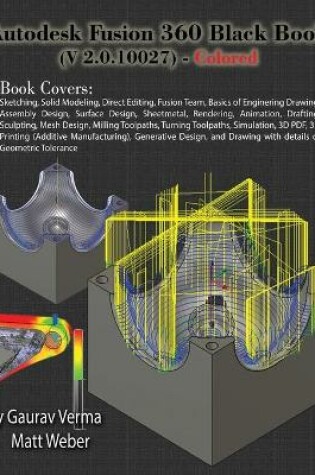 Cover of Autodesk Fusion 360 Black Book (V 2.0.10027) - Colored