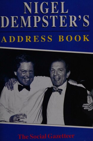Cover of Nigel Dempster's Address Book