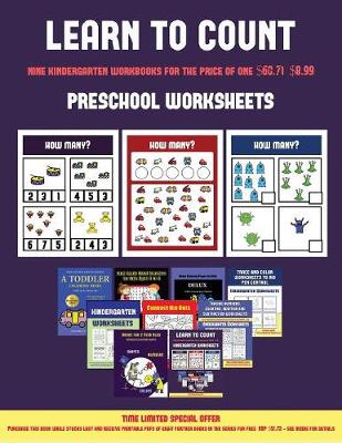 Cover of Preschool Worksheets (Learn to count for preschoolers)