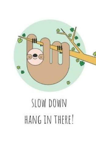 Cover of Slow down hang in there !