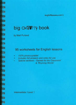 Book cover for English Banana.com's Big Activity Book