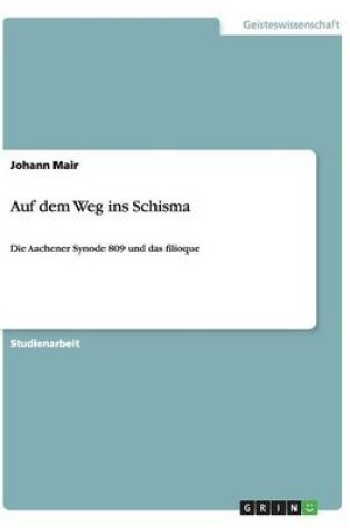 Cover of Auf dem Weg ins Schisma