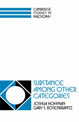 Cover of Substance among Other Categories