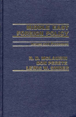 Book cover for Middle East Foreign Policy