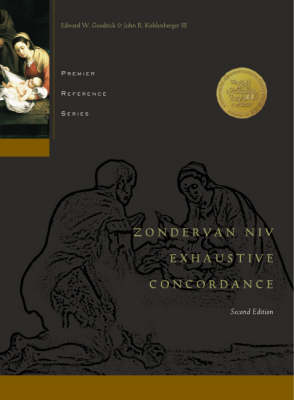 Book cover for Zondervan NIV Exhaustive Concordance