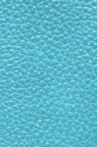 Cover of Turquoise Notebook Leather Style