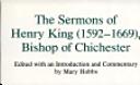 Book cover for The Sermons of Henry King (1592-1669), Bishop of Chichester