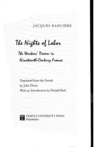 Cover of The Nights of Labor