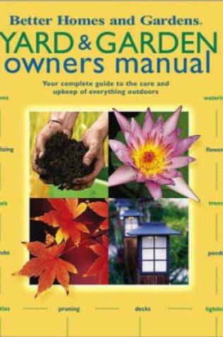 Cover of Yard and Garden Owners Manual