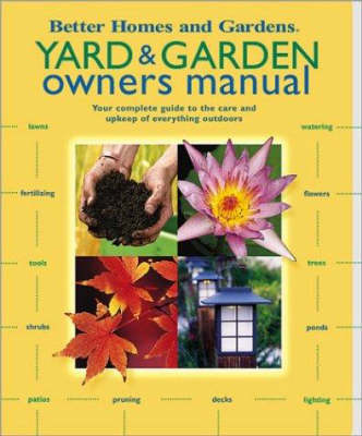 Cover of Yard and Garden Owners Manual