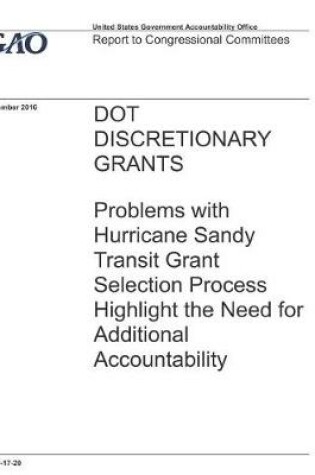 Cover of Dot Discretionary Grants