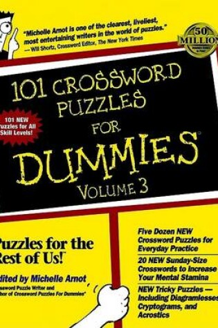 Cover of 101 Crossword Puzzles for Dummies V 3