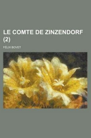 Cover of Le Comte de Zinzendorf (2)
