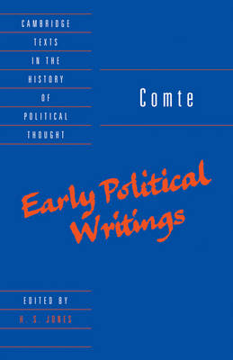 Book cover for Comte: Early Political Writings