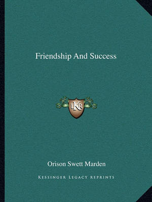 Book cover for Friendship and Success