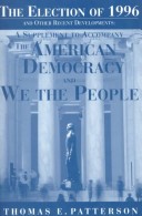 Book cover for The American Democracy: Election Supplement