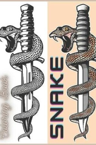 Cover of Snake Coloring Book