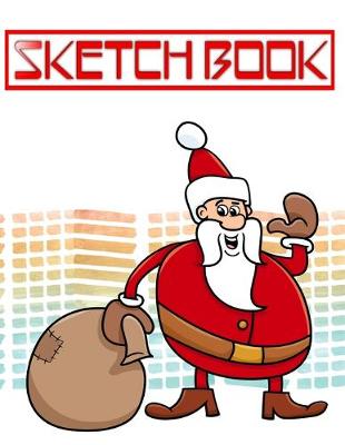 Book cover for Sketchbook For Markers Christmas Gifts Secret