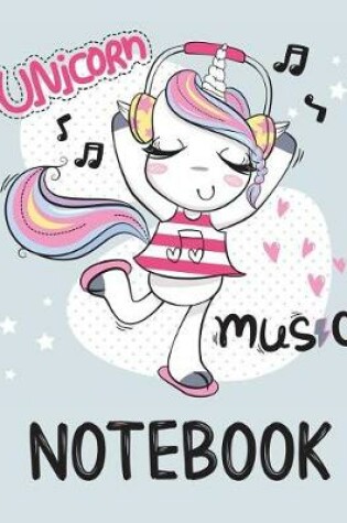 Cover of Unicorn Music Notebook