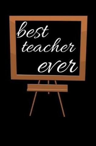 Cover of best teacher ever