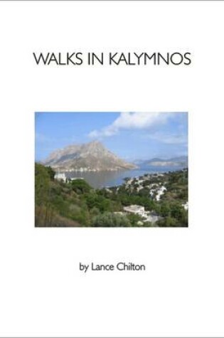Cover of Walks in Kalymnos, Greek Islands, with the Kalymnos Walkers' Map