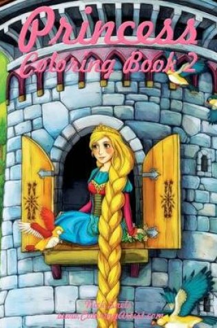 Cover of Princess Coloring Book 2