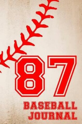 Cover of Baseball Journal 87
