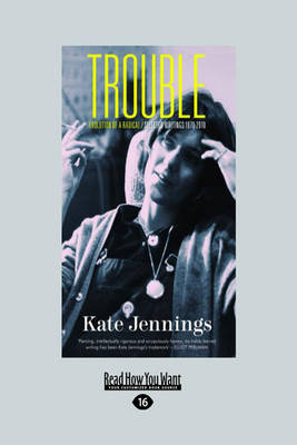 Book cover for Trouble