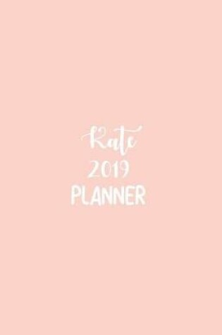 Cover of Kate 2019 Planner