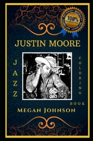 Cover of Justin Moore Jazz Coloring Book