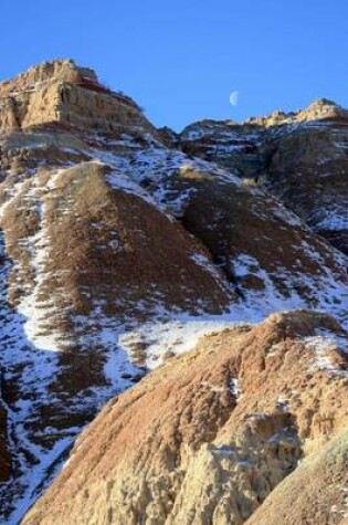 Cover of The Moon Setting Over Badlands National Park, South Dakota