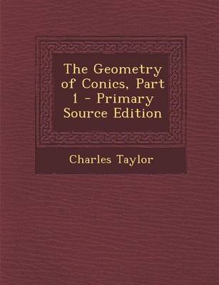 Book cover for The Geometry of Conics, Part 1