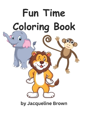 Book cover for Fun Time Coloring Book