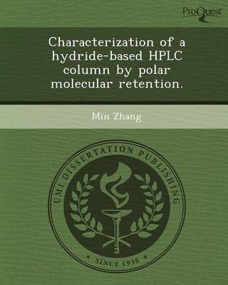Book cover for Characterization of a Hydride-Based HPLC Column by Polar Molecular Retention