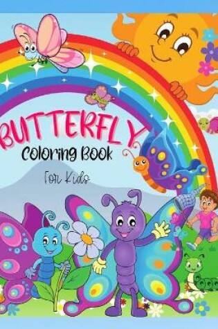 Cover of Butterfly Coloring book For Kids